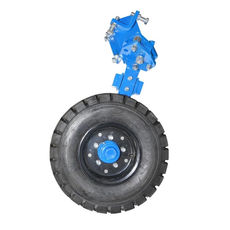 Roata cu brat, anvelopa industriala 650/10 pentru plug reversibil hidraulic